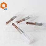 M8 Three Teeth Thread End Milling Cutter HRC65 Tungsten Carbide Milling Bits for sale