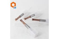 China M8 Three Teeth Thread End Milling Cutter HRC65 Tungsten Carbide Milling Bits supplier