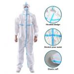 Antivirus Disposable Protective Clothing  Against Germs Good Tensile Resistance for sale