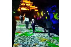 China Outdoor Infrared Motion Sensor Interactive Projection Immersive Floor Interactive Game supplier