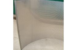 China Silver Industrial Stress Sieves Screen with 20%-60% Open Area supplier