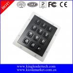 Liquid Proof Panel Mount Keyboard Numerical Keypad For Security Door for sale