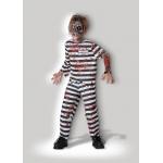 Party Carnival Animal Fancy Dress , Creepy Convict Tween Halloween Costumes for sale