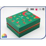 Texture Embossed Rigid Shoulder Gift Box With PP Plastic Tray for sale