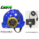 Semi Corded Miner Cap Lamp 15000lux 4 Lighting Modes With Rear Low Power Warning Lamp for sale