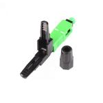 SC APC UPC Single Mode Field Assembly Optical Fast Connector For Ftth Drop Cable for sale