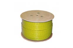 China Twisted Pair CAT6A CAT7 CAT8 Cable Double Shielded PVC SFTP 23AWG supplier