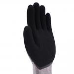 A5 Cut Resistant Safety Gloves 13 Gauge Double Coated Smooth Nitrile Touchscreen Gloves