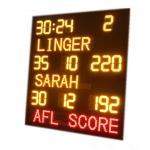 DIP Custom Aussie Rules Afl Football Scoreboard 2100MM X 2300MM X 100MM for sale