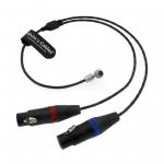 Audio-Cable for ARRI-Mini-LF Camera 6 Pin Male to Dual XLR 3 Pin Female Cable Alvin's Cables for sale