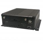 HDD Vehicle Mobile DVR 8ch 1080p AHD IPC Video Recorder For Car Fleet Solutions for sale