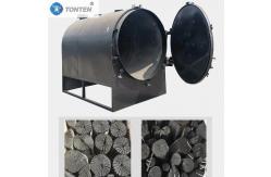 China Log Charcoal Making Carbonization Furnace Horizontal Carbonization Machine supplier