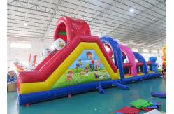 China Outdoor Inflatable Sports Games, Inflatable Obstacle Course Games supplier