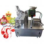Double Head Nozzle Bag Filling and Capping Machine with One Person Hanging Bag