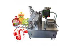 China Double Head Nozzle Bag Filling and Capping Machine with One Person Hanging Bag supplier