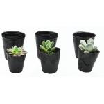 Hydroponic Soft Plastic Plant Pot Watercress Pot  Light Weight for sale