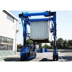 El Container 40t Rtg Crane Rubber Tyre Mobile Portal Crane for sale