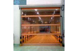 China 2 M/S 6000mm Height Speed Shutter Door For Underground Parking supplier