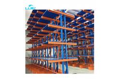 China Double Side Based Cantilever Storage Racks Selective Metal Shelving With Iron Tube supplier