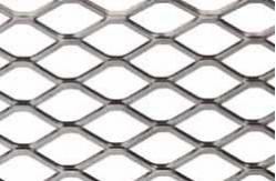 China 0.8mm Diamond Metal Mesh Panels Iron Heavy Duty Expanded Metal Mesh 10x20mm supplier