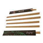 Carbonized Custom Bamboo Chopsticks Kitchenwares Japanese Disposable Chopsticks for sale