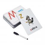Custom Printing Children's Learning Alphabet Cards Erasable Modern Teacher Aids