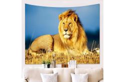 China 95*73cm Backdrop Wall Banner , Polyester Wall Hanging Banner Decor supplier