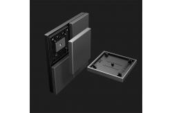 China Champagne 4 Button Modbus Wall Switch For Hotel / Home / Villa supplier