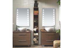 China Dustproof LED Strip Bathroom Mirror Easy Installation with Touchable Screen supplier