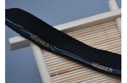 China Polyester Customized 1.5cm Non Slip Elastic Band With Printed Silicone Logo supplier