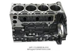 China Casting Iron  Engine Cylinder Block ISUZU 4HF1 / 4HG1 Engine Parts supplier