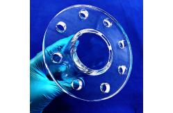 China Factory Custom High Temperature Welded Flange Quartz Pipe supplier
