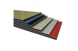 China Cladding PE Aluminum Composite Panel 5mm 1500mm For  Curtainwall / Signage supplier