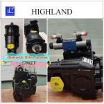 Cast Iron Axial Piston Pump Hydraulic Transmission System Manufacturer For Harvester