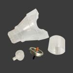 White 25.4mm Oxygen Spray Cap Mask Actuator For Oxygen Breathing for sale