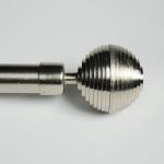 Ceiling Mounted Telescoping 28 Inch Curtain Rod Finials for sale