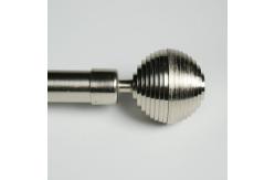 China Ceiling Mounted Telescoping 28 Inch Curtain Rod Finials supplier