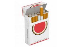 China 350gsm EPS Cigarette Packaging Box White Card Custom Flip Top Offset Printing supplier