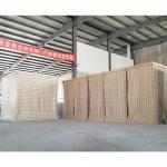Hot Galvanized Welded Defensive Military Barrier HESCO Boxes With Geotextile for sale