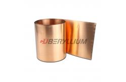 China 0.1mmx250mm Beryllium Copper Alloy Sheet Plate  QBe2.0  With Hard State supplier