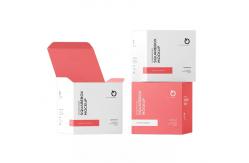 China OEM Custom Pharmaceutical Packaging Box White Folding Debossing supplier