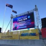 High Definition Waterproof LED Screen for Concerts Pixel Density pixels/sqm 65410 for sale