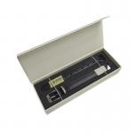 Simple Elegant Custom Logo Print Black Watch Strap Box Packaging Paper Box for sale