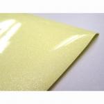 OEM ODM Yellow High Gloss PVC Film For Furniture Width 1260mm for sale