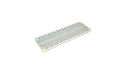 China Arduino 830 Point Solderless Bread Board , Self Adhesive Electronic Breadboard supplier