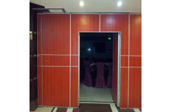 China MDF Surface Movable Partition Walls / Sliding Folding Partitions Movable Walls supplier