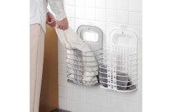 China Hollow Practical Collapsible Laundry Hamper Sonsill Wall Mounted Durable supplier