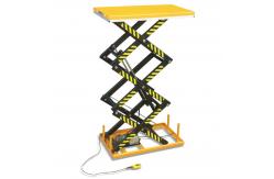 China Vertical Stationary Hydraulic Lift Table 3m 2000kg Fixed Scissor Lift Platform supplier
