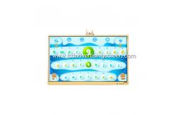 China Multi Point 500cd/M2 IR Touch Screen Interactive Whiteboard supplier