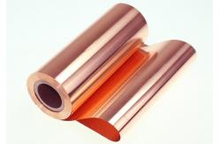 China Soft Copper Foil Sheet Roll 500 ~ 650mm Width For Electomagnetic Shielding Material supplier